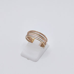 SEMANARIO DE ARGOLLAS ORO 14 K 1.7 GRMS (SEMINUEVO)