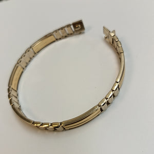 PULSERA ORO,ORO BLANCO 14 K 21,30 GRMS (SEMINUEVO)