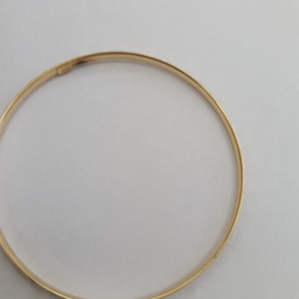 PULSERA RIGIDA ORO 14 K 5.2 GRMS (SEMINUEVO)