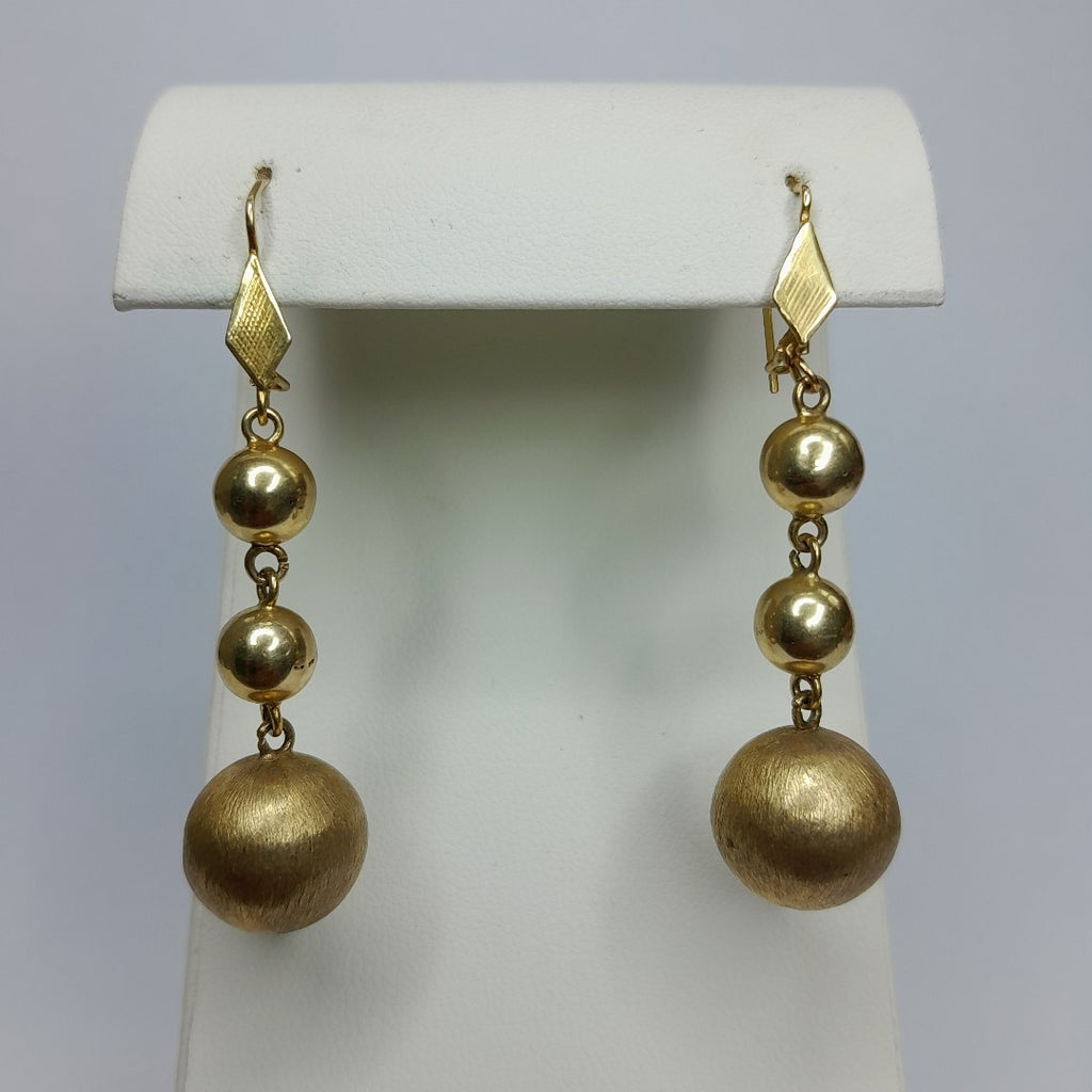 ARETES PAR ORO 8 K 3.5 GRMS (SEMINUEVO)