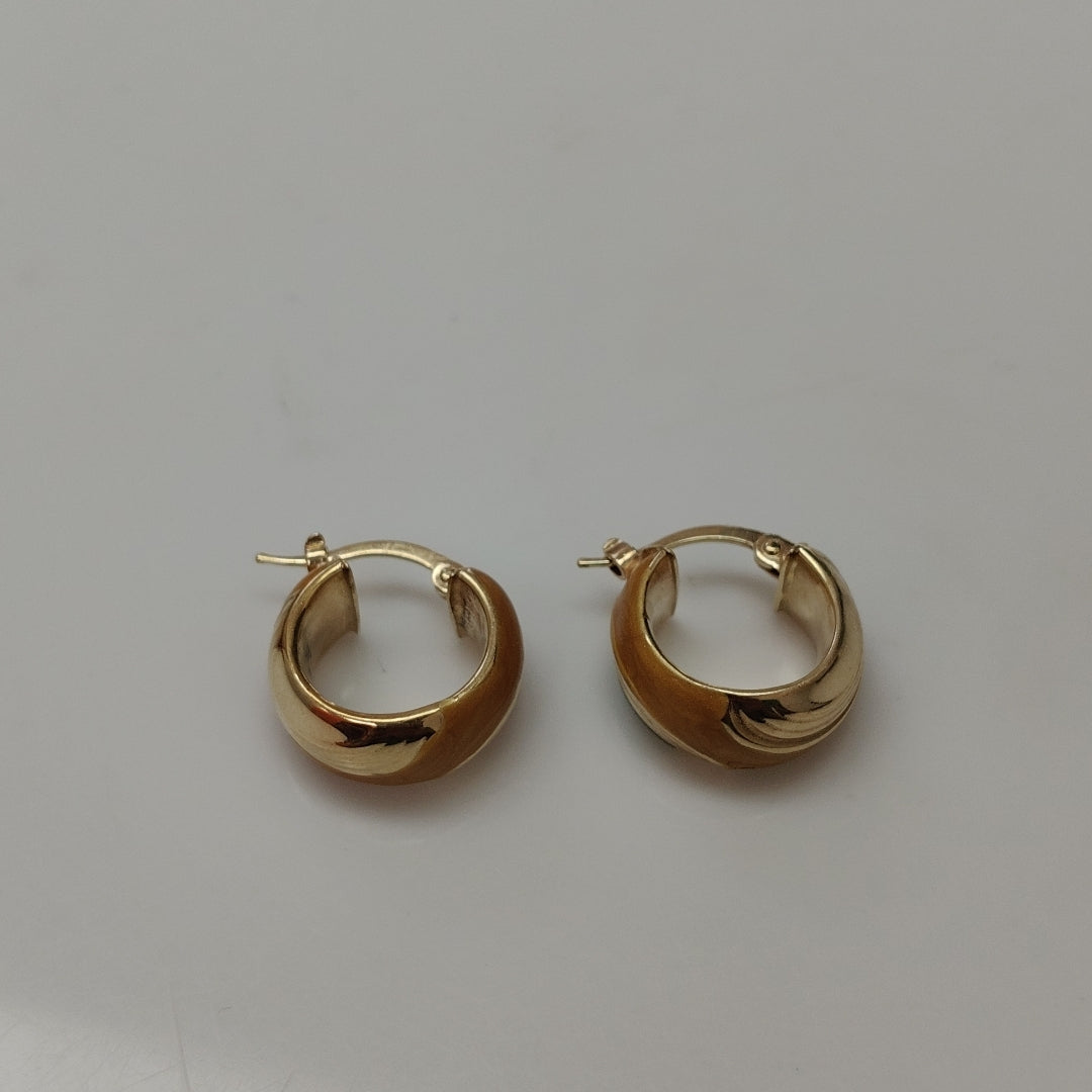 ARRACADAS PAR ORO 14 K 2,50 GRMS (SEMINUEVO)