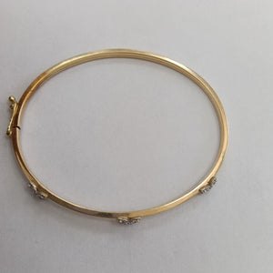 PULSERA RIGIDA ORO 14 K 4.1 GRMS (SEMINUEVO)