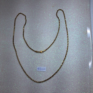 CADENA ORO 10 K 7,20 GRMS (SEMINUEVO)