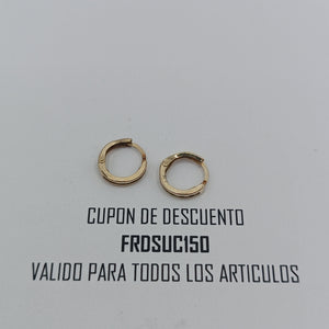 ARETES PAR ORO 10 K 0,70 GRMS (SEMINUEVO)