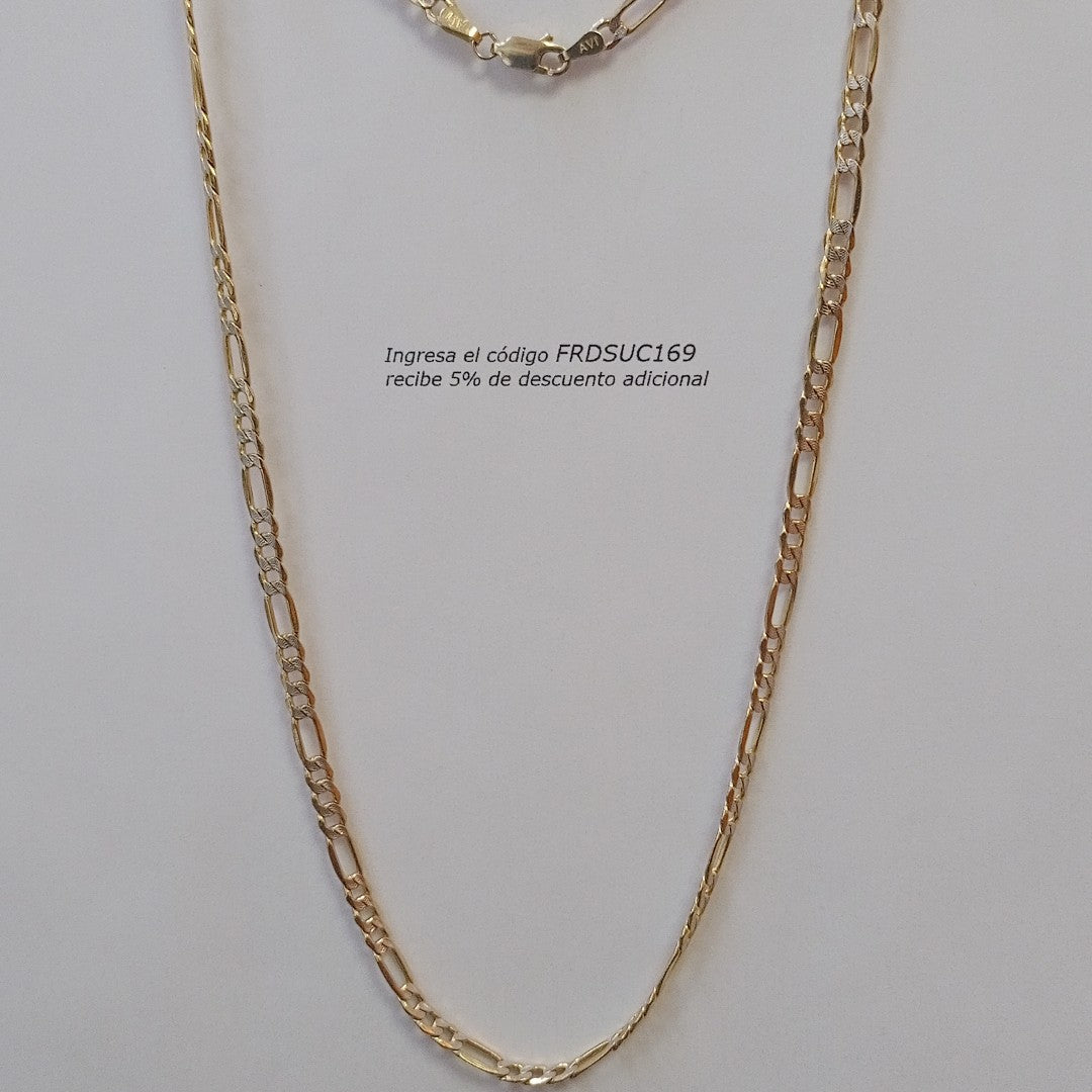 CADENA ORO 14 K 7.6 GRMS (SEMINUEVO)