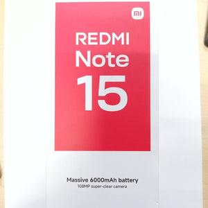 CELULAR XIAOMI REDMI NOTE 15 2510DRA23L (2026) 256 GB 8 GB RAM (SEMINUEVO)