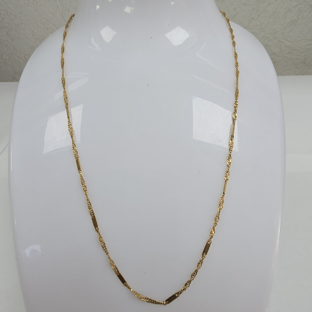 CADENA ORO 10 K 1,50 GRMS (SEMINUEVO)