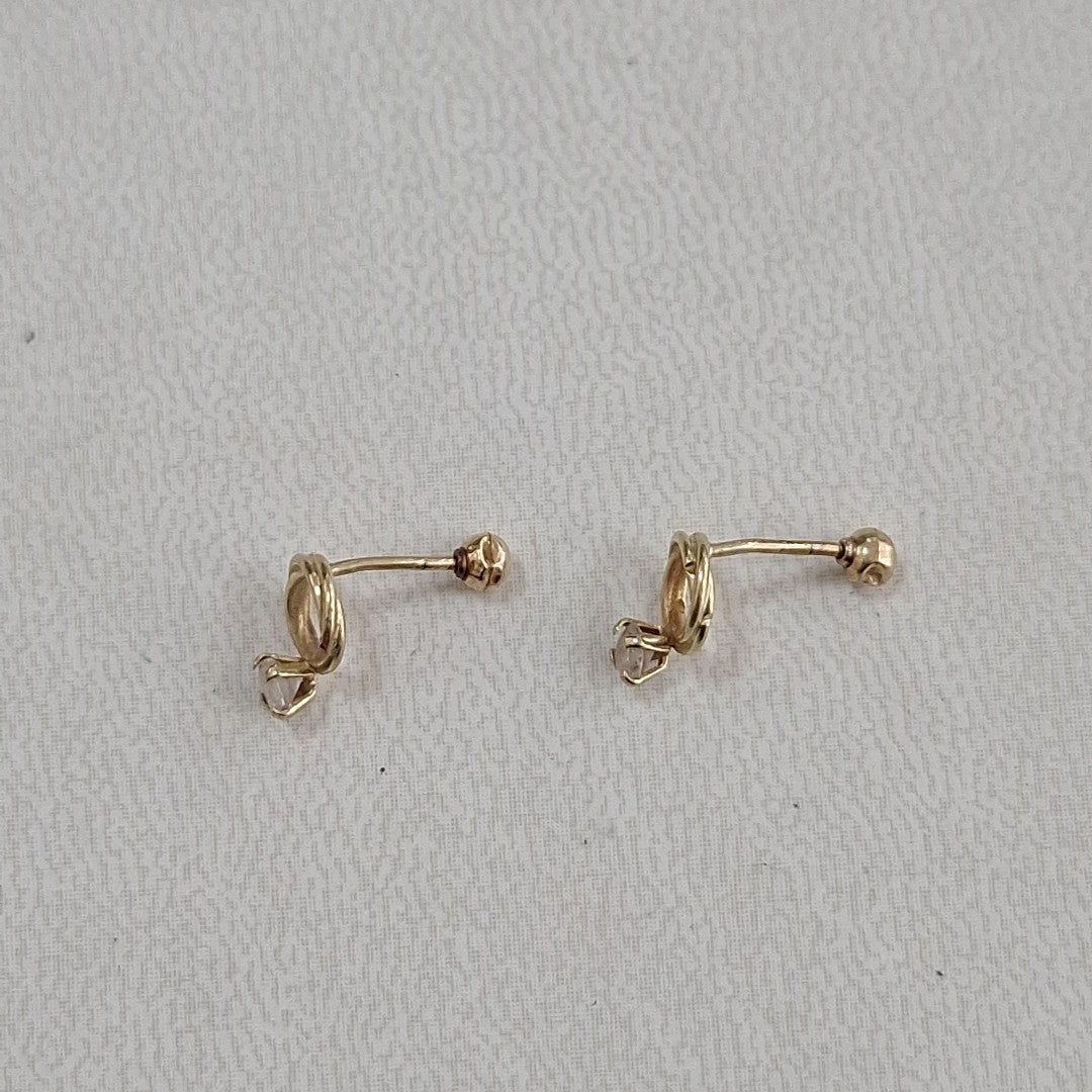 BROQUELES PAR ORO 10 K 0,40 GRMS (SEMINUEVO)