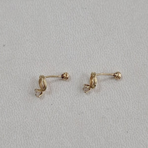 BROQUELES PAR ORO 10 K 0,40 GRMS (SEMINUEVO)
