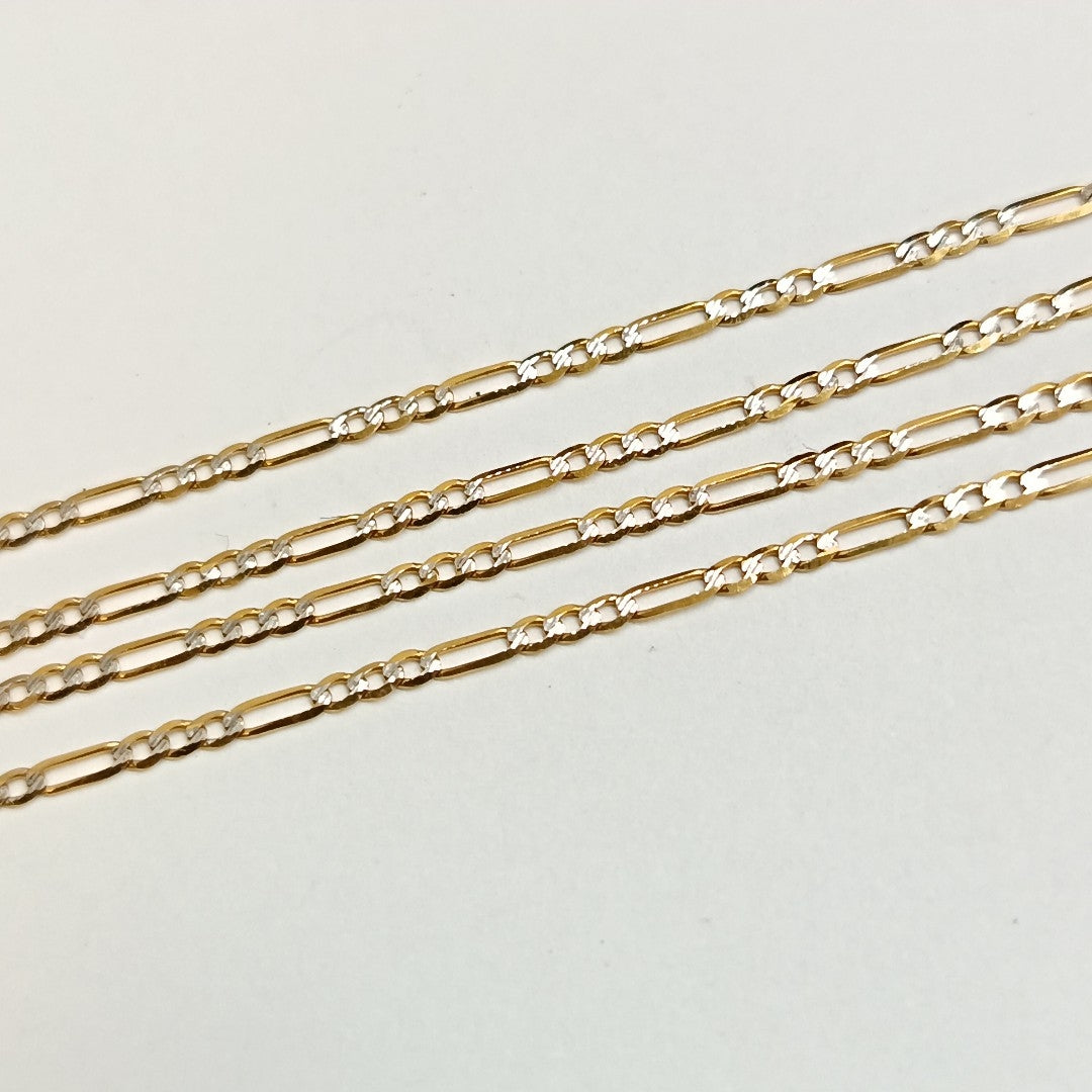 CADENA ORO, RODIADO 14 K 1.8 GRMS (SEMINUEVO)