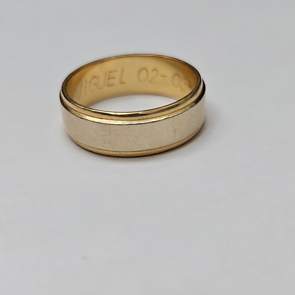 ARGOLLA ORO 14 K 4.2 GRMS (SEMINUEVO)