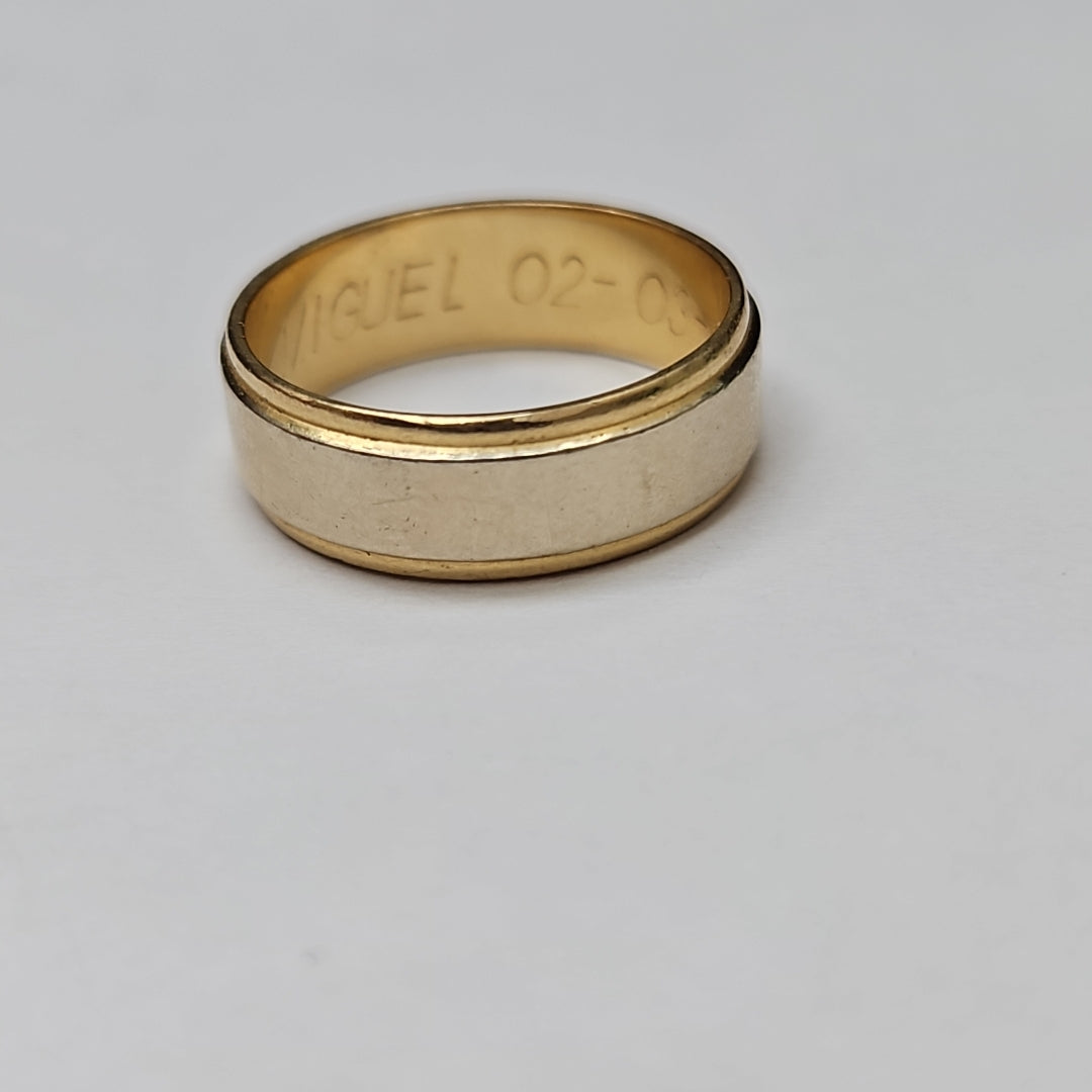 ARGOLLA ORO 14 K 4.2 GRMS (SEMINUEVO)