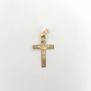 CRUCIFIJO ORO 10 K 0,80 GRMS (SEMINUEVO)