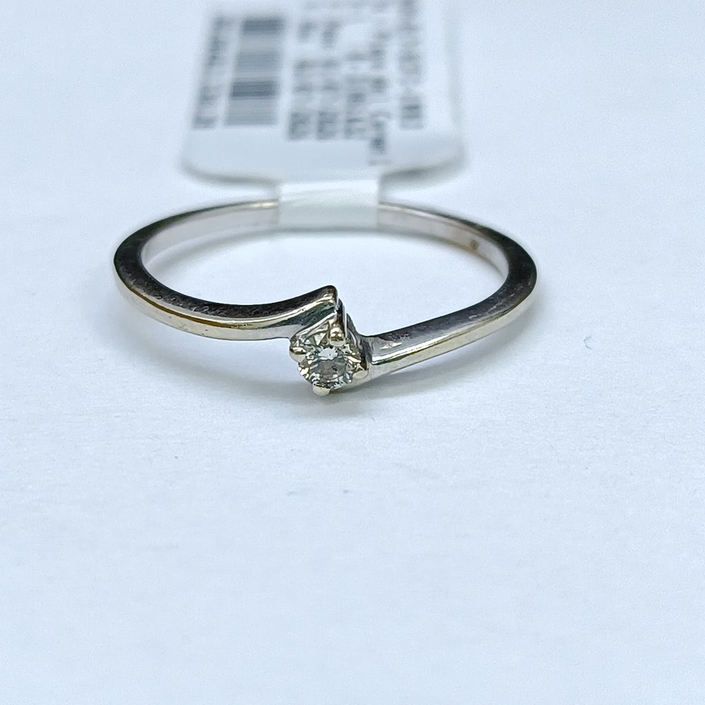 ANILLITO ORO BLANCO 14 K 1.4 GRMS (SEMINUEVO)