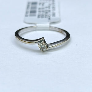 ANILLITO ORO BLANCO 14 K 1.4 GRMS (SEMINUEVO)