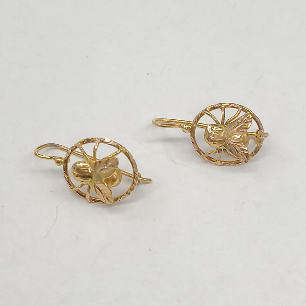 ARETES PAR ORO 10 K 4,00 GRMS (SEMINUEVO)