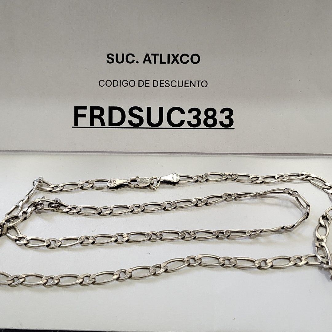 CADENA PLATA 12.8 GRMS (SEMINUEVO)