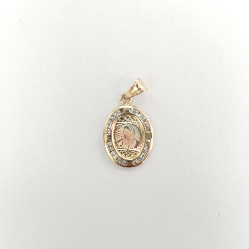 MEDALLA RELIGIOSA ORO 14 K 0,80 GRMS (SEMINUEVO)