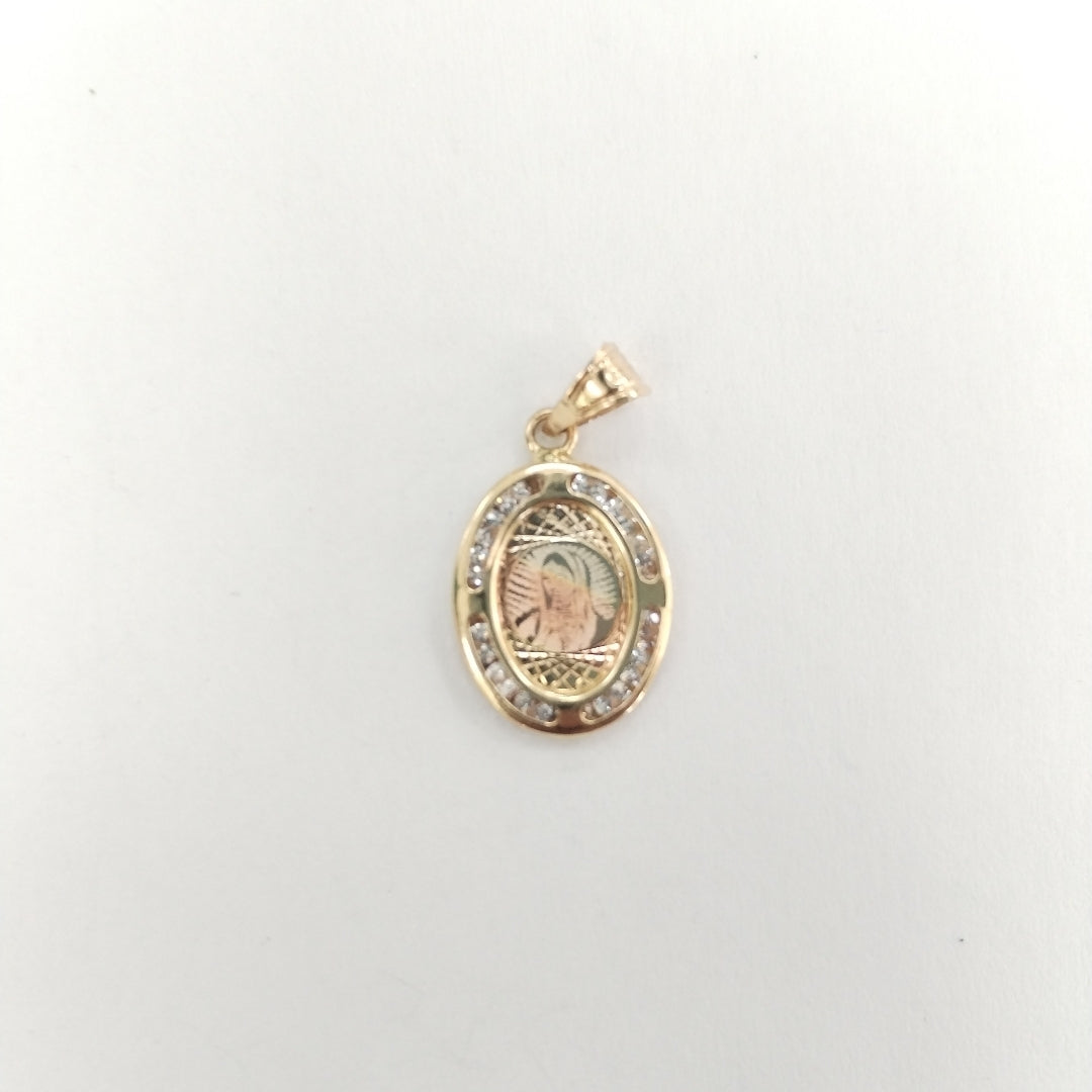 MEDALLA RELIGIOSA ORO 14 K 0,80 GRMS (SEMINUEVO)