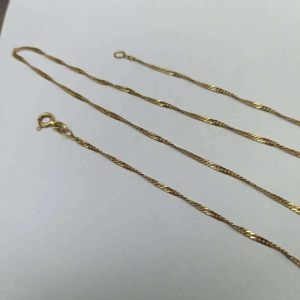CADENA ORO 14 K 2 GRMS (SEMINUEVO)