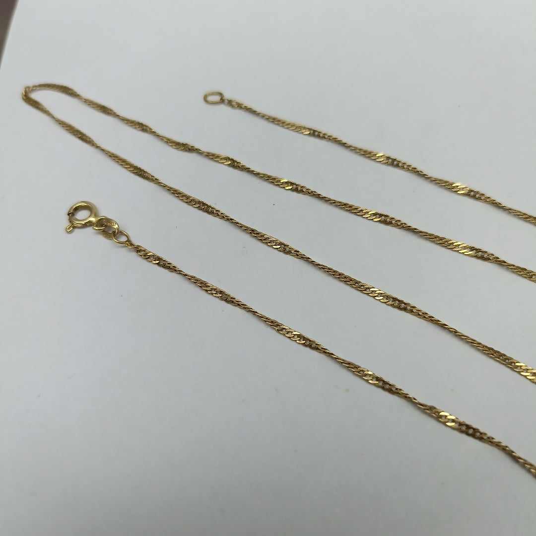 CADENA ORO 14 K 2 GRMS (SEMINUEVO)
