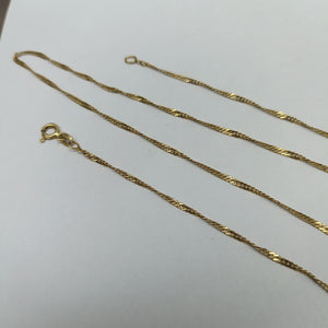 CADENA ORO 14 K 2 GRMS (SEMINUEVO)