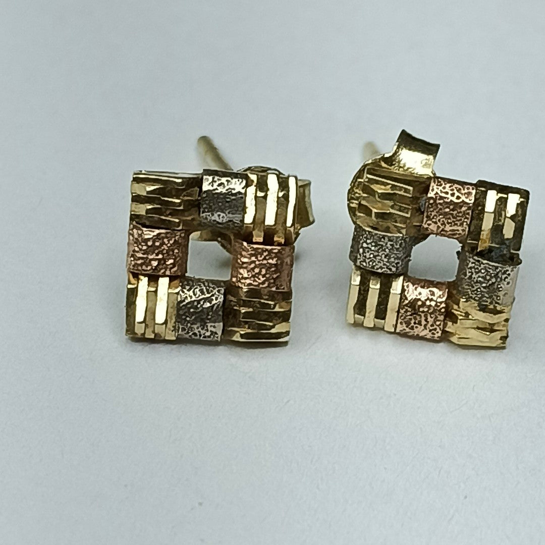ARETES PAR ORO 14 K 1,70 GRMS (SEMINUEVO)