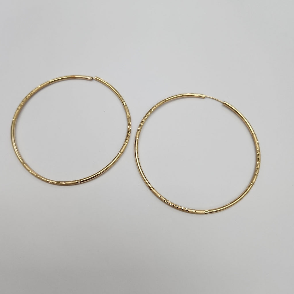 ARRACADAS PAR ORO 14 K 3,40 GRMS (SEMINUEVO)