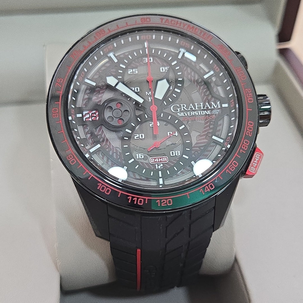 RELOJ CABALLERO GRAHAM MODELO SILVERSTONE (SEMINUEVO)