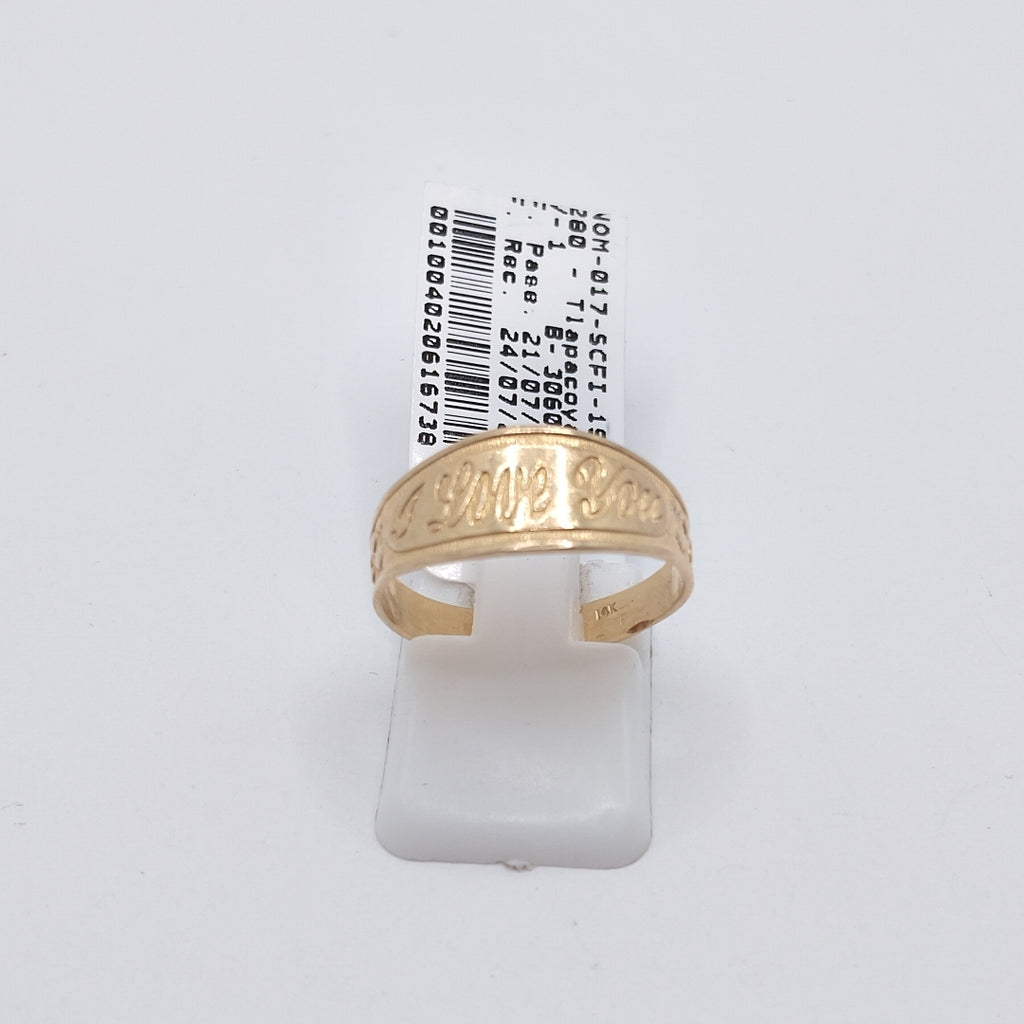 ANILLITO ORO 14 K 2.2 GRMS (SEMINUEVO)