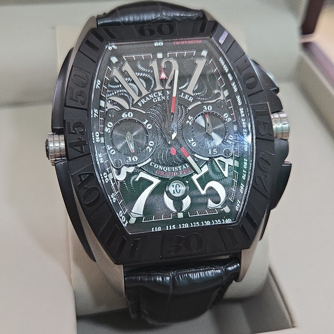 RELOJ CABALLERO FRANCK MULLER CONQUISTADOR GRAN PR (SEMINUEVO)