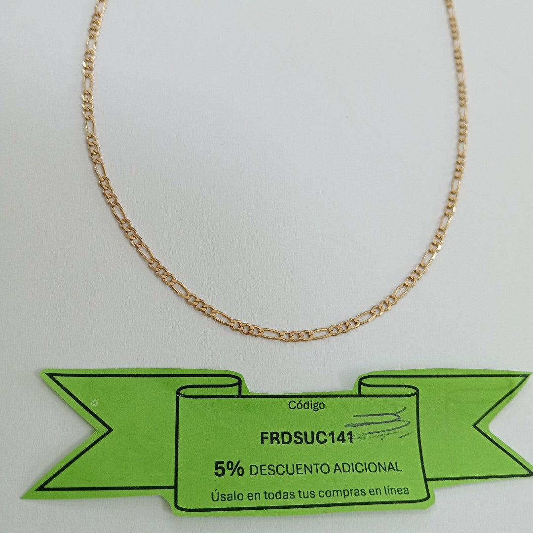 CADENA ORO 10 K 4.6 GRMS (SEMINUEVO)