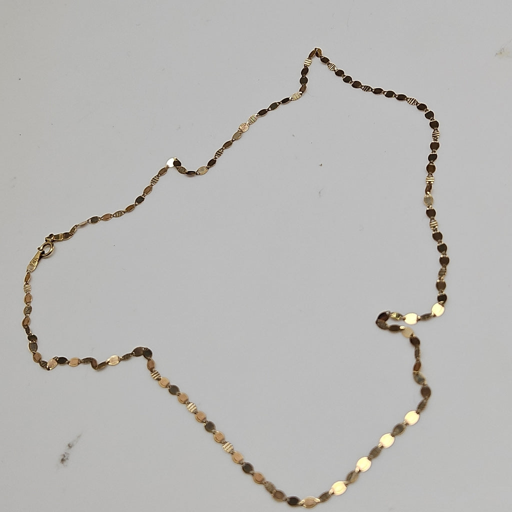 CADENA ORO 10 K 1.1 GRMS (SEMINUEVO)