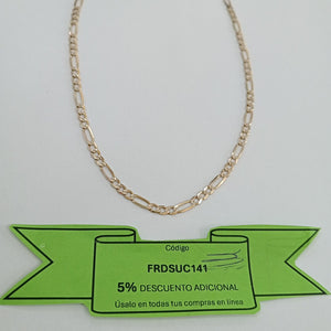 CADENA ORO 10 K 6.3 GRMS (SEMINUEVO)
