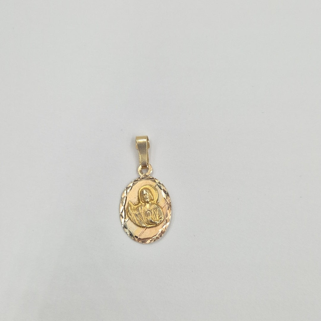 MEDALLA RELIGIOSA ORO, ORO COMBINADO 14 K 1.3 GRMS (SEMINUEVO)