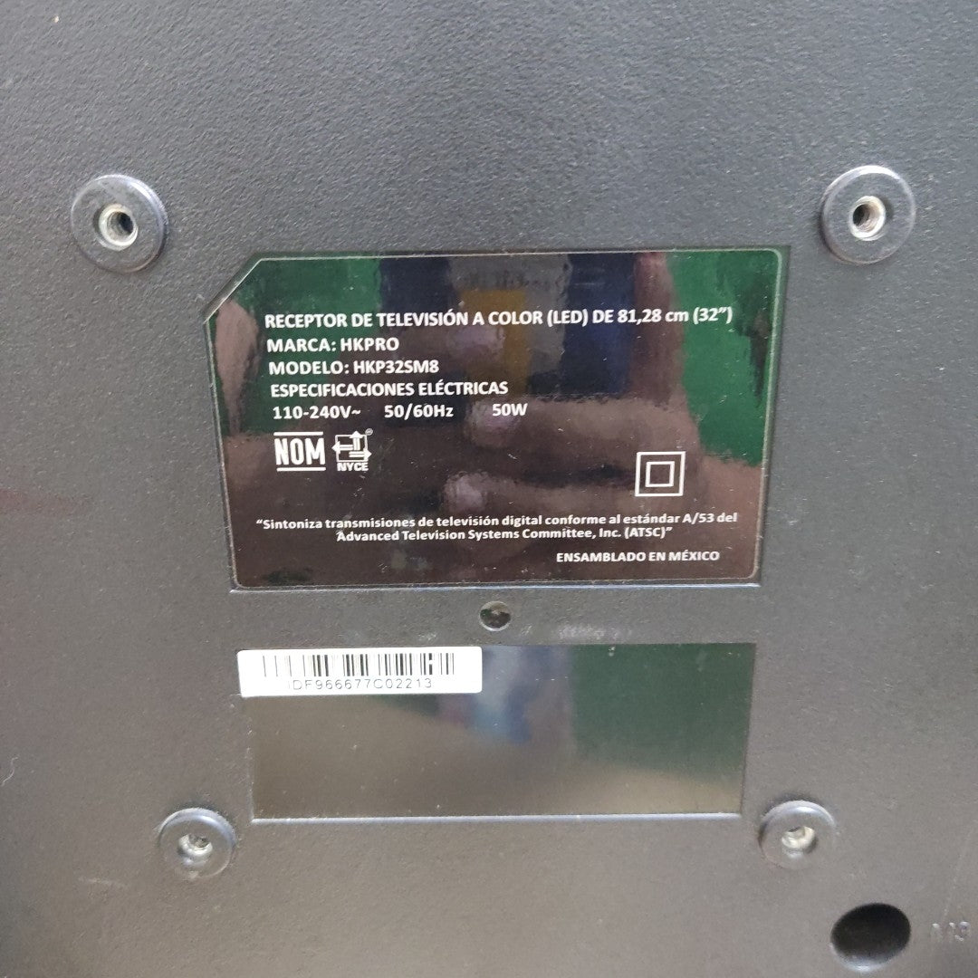 PANTALLA HKPRO HKP32SM8 (2019) 32" LED HD (SEMINUEVO)