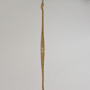 PULSERA ORO COMBINADO 14 K 8,50 GRMS (SEMINUEVO)