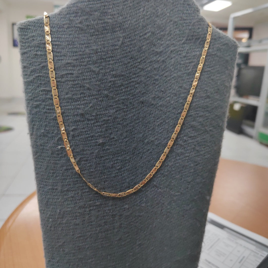 CADENA ORO COMBINADO 14 K 10.3 GRMS (SEMINUEVO)