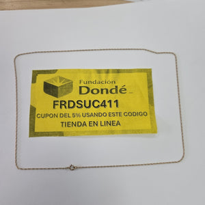 CADENA ORO 10 K 1.7 GRMS (SEMINUEVO)