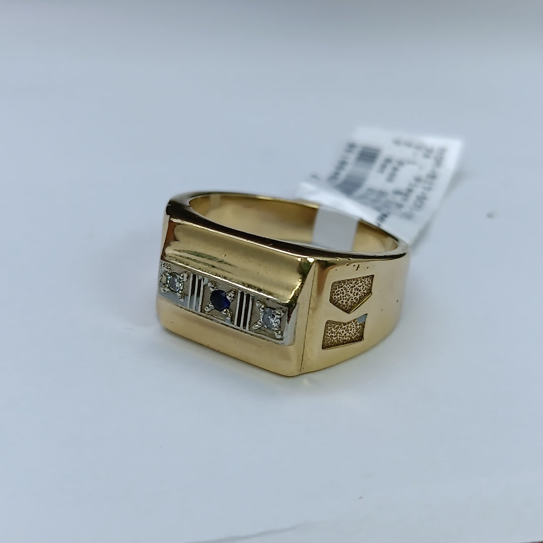 ANILLO ORO 10 K 16.3 GRMS (SEMINUEVO)