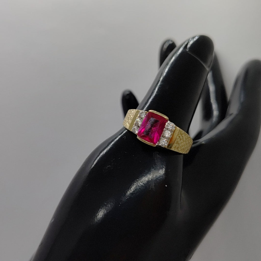 ANILLO ORO 14 K 4.4 GRMS (SEMINUEVO)