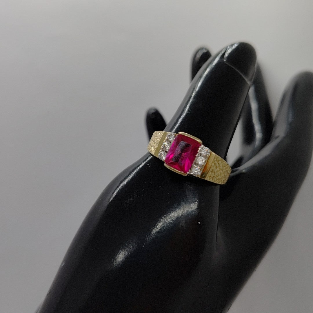 ANILLO ORO 14 K 4.4 GRMS (SEMINUEVO)