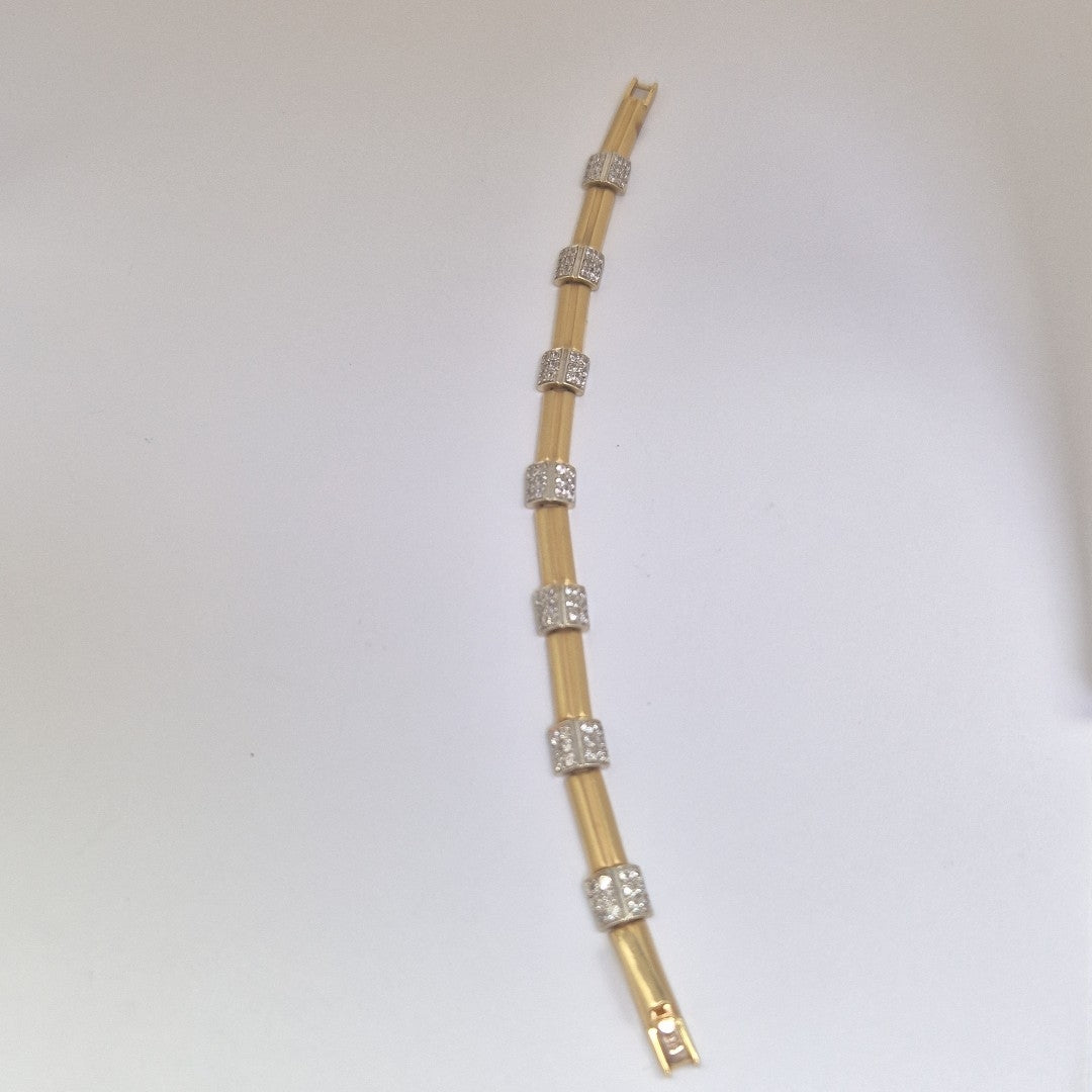 PULSERA ORO 14 K 12.6 GRMS (SEMINUEVO)