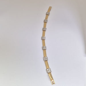 PULSERA ORO 14 K 12.6 GRMS (SEMINUEVO)