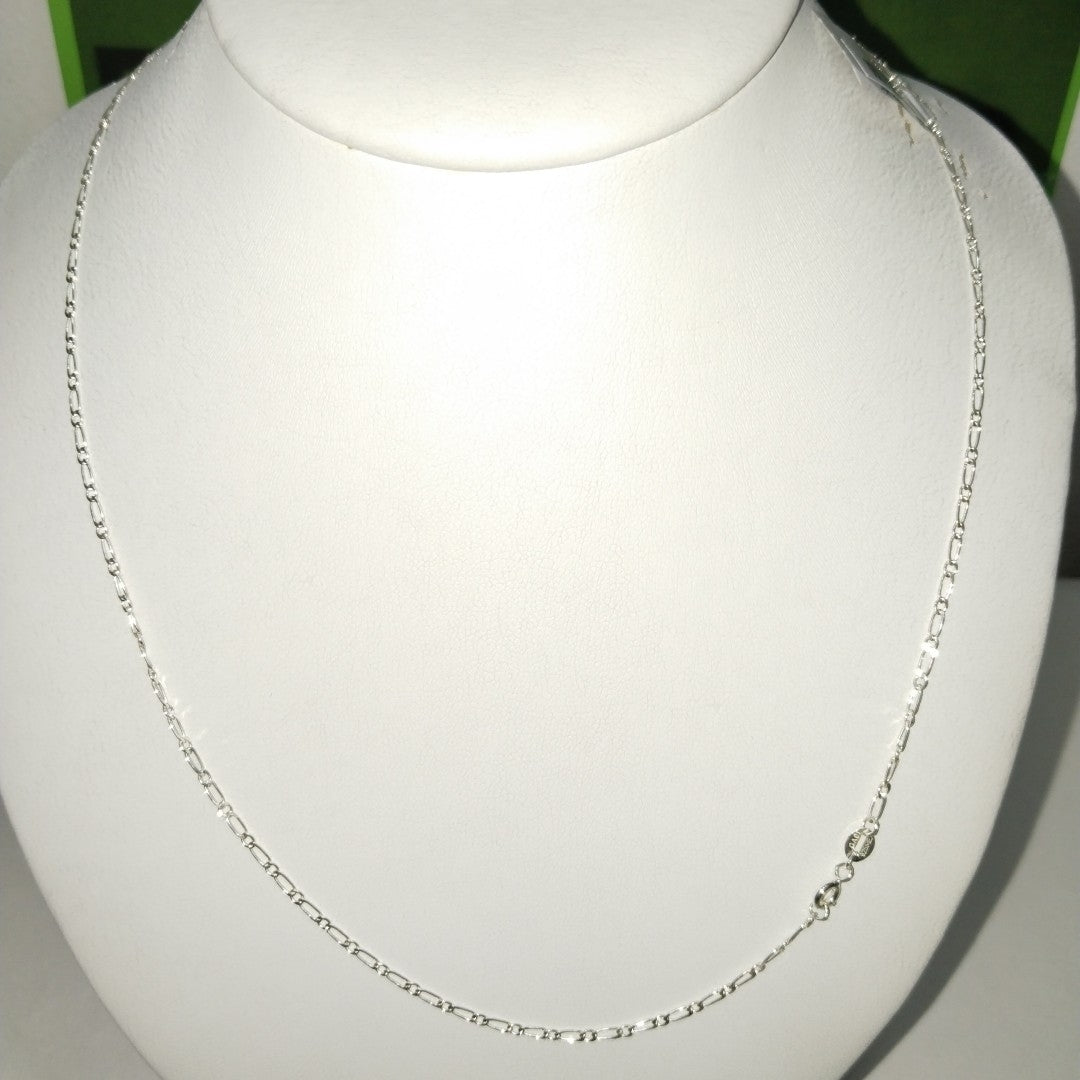 CADENA TEJIDO 1X1 PLATA .925 55 CM 3 GR (NUEVO)