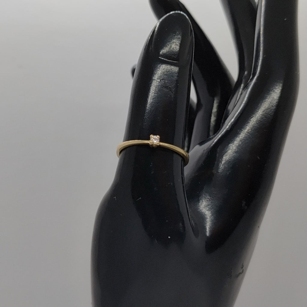 SOLITARIO ORO 14 K 1.8 GRMS (SEMINUEVO)