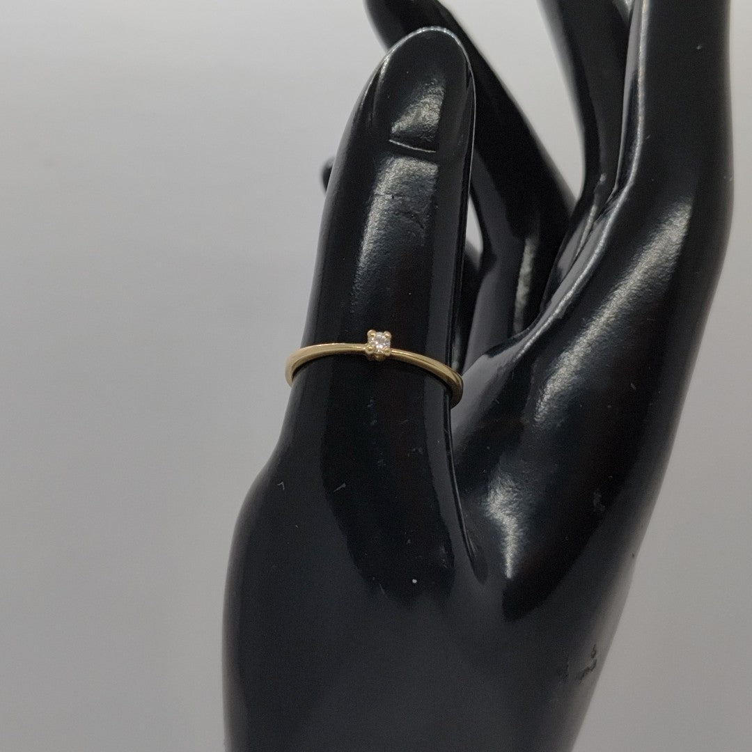 SOLITARIO ORO 14 K 1.8 GRMS (SEMINUEVO)