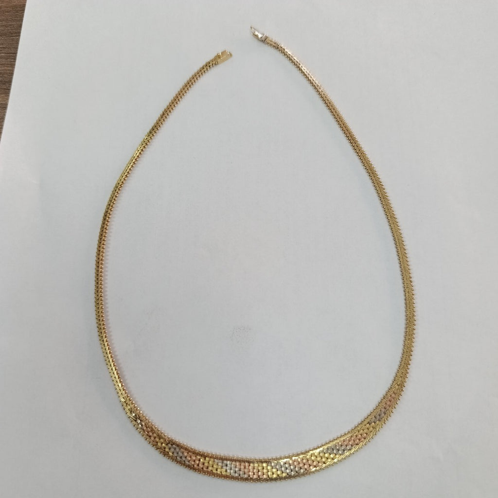 GARGANTILLA ORO 14 K 19.8 GRMS (SEMINUEVO)