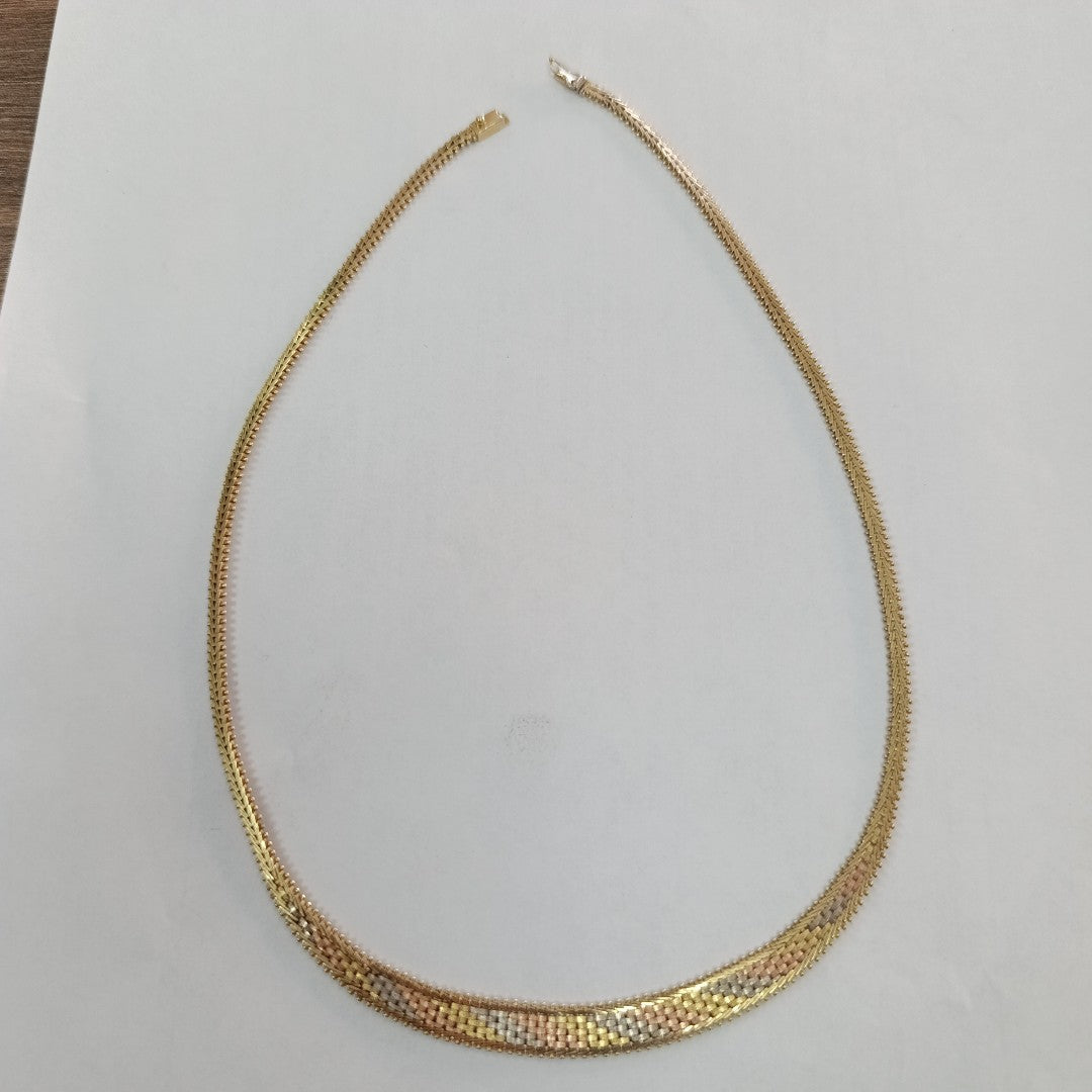 GARGANTILLA ORO 14 K 19.8 GRMS (SEMINUEVO)