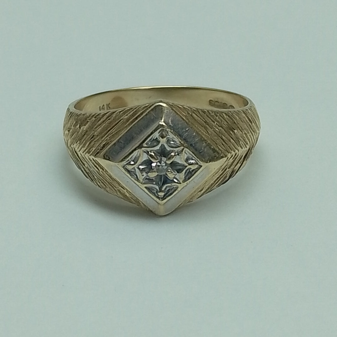 ANILLITO ORO, RODIADO 14 K 5.6 GRMS (SEMINUEVO)